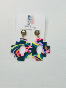 Aztec Earrings