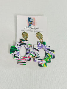 Aztec Earrings